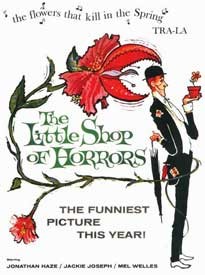 movie poster for 1960s The Little Shop of Horrors